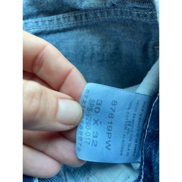 Vintage Distressed Rustler Regular Fit Jeans Size 30X32 - Picture 8 of 8